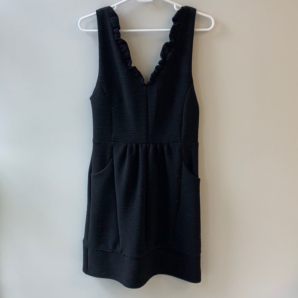 Anthropologie Maeve Black Dress